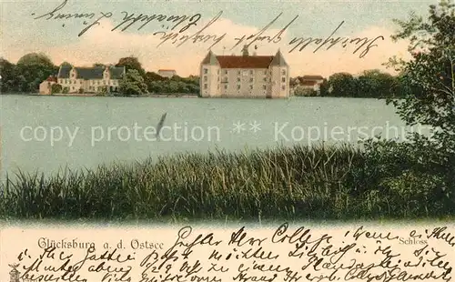 AK / Ansichtskarte Gluecksburg_Ostseebad Schloss Gluecksburg_Ostseebad