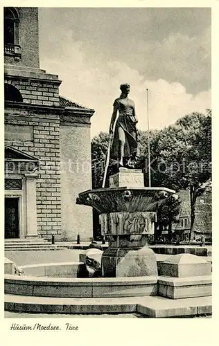 AK / Ansichtskarte Husum_Nordfriesland Tine Husum_Nordfriesland