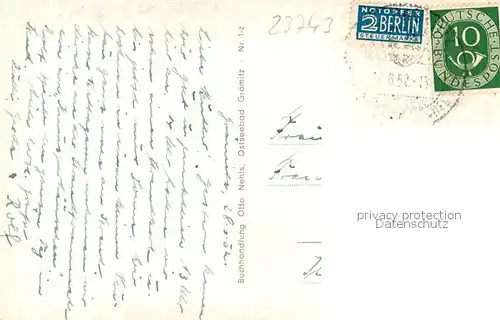 AK / Ansichtskarte Groemitz_Ostseebad Strand Promenade  Groemitz_Ostseebad