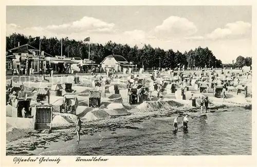 AK / Ansichtskarte Groemitz_Ostseebad Strandleben Groemitz_Ostseebad