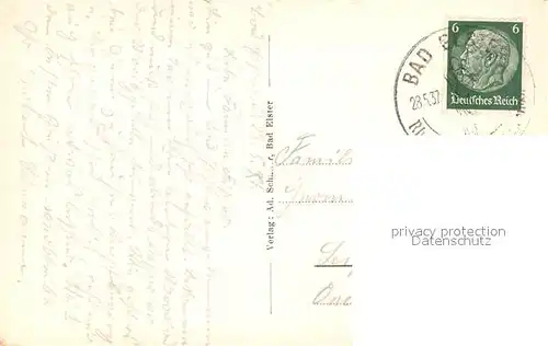 AK / Ansichtskarte Bad_Elster Das Stadion Bad_Elster