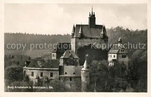 AK / Ansichtskarte Kriebstein Burg Kriebstein