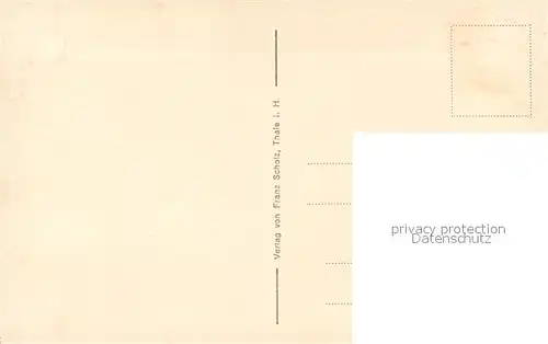 AK / Ansichtskarte Thale_Harz Hubertusstrasse Thale_Harz