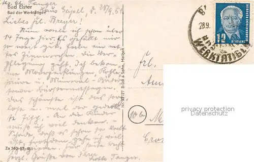 AK / Ansichtskarte Bad_Elster Panorama Bad_Elster