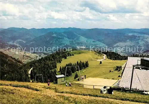 AK / Ansichtskarte Wieden_Schwarzwald Wiedener Eck Berghotel  Wieden Schwarzwald