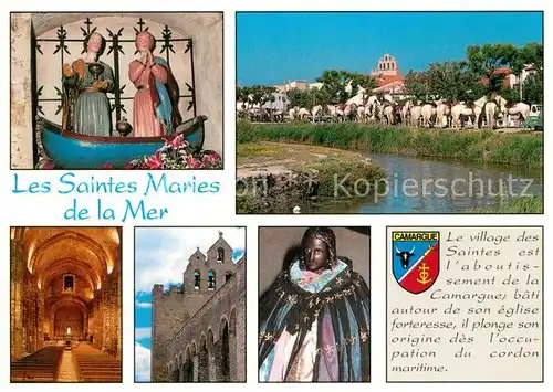 AK / Ansichtskarte Les_Saintes Maries de la Mer  Les