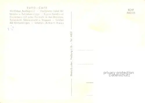 AK / Ansichtskarte Emmendingen Schloss Landeck Emmendingen