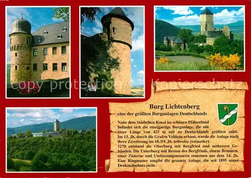 AK / Ansichtskarte Thallichtenberg Burg Lichtenberg Thallichtenberg