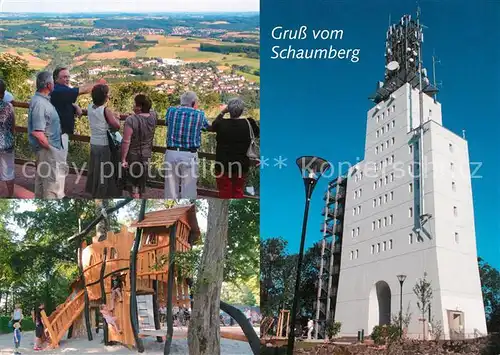 AK / Ansichtskarte Schaumberg Turm Tholey  Schaumberg