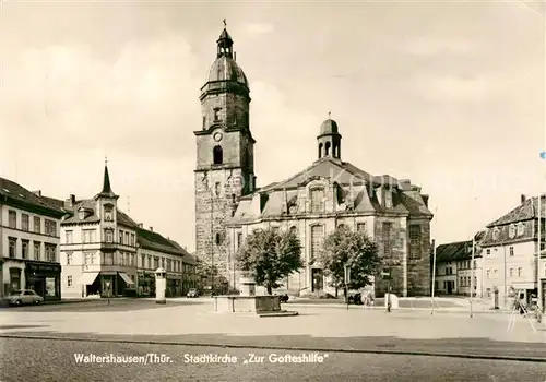 AK / Ansichtskarte Waltershausen_Gotha Stadtkirche Zur Gotteshilfe Waltershausen Gotha