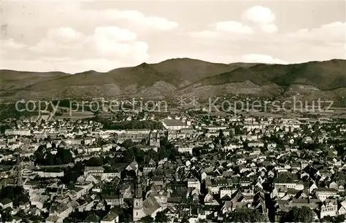 AK / Ansichtskarte Offenburg Fliegeraufnahme Offenburg