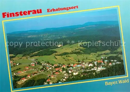 AK / Ansichtskarte Finsterau_Bayerischer_Wald Fliegeraufnahme Finsterau_Bayerischer
