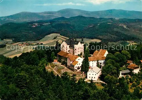 AK / Ansichtskarte Fuerstenstein_Niederbayern Pension Schloss Englsburg Fliegeraufnahme Fuerstenstein_Niederbayern