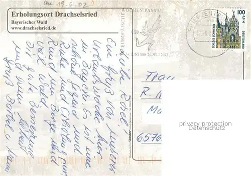 AK / Ansichtskarte Drachselsried Minigolf Kirche Panorama Unter und Oberried Festzug Drachselsried