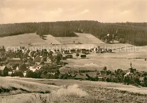 AK / Ansichtskarte Carlsfeld_Erzgebirge Panorama Carlsfeld Erzgebirge