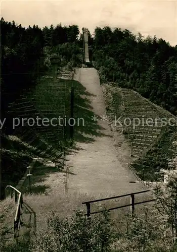 AK / Ansichtskarte Klingenthal_Vogtland Grosse Aschbergschanze Klingenthal_Vogtland