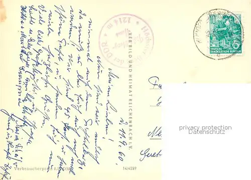 AK / Ansichtskarte Oberwiesenthal_Erzgebirge Gondelbahn Panorama Teilansichten Oberwiesenthal Erzgebirge