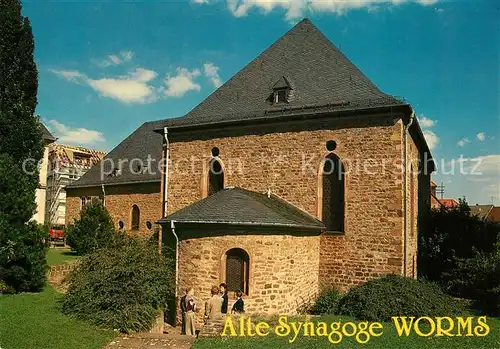 AK / Ansichtskarte Worms_Rhein Alte Synagoge Worms Rhein