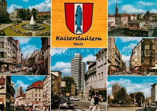 AK / Ansichtskarte Kaiserslautern Orts und Teilansichten Kaiserslautern