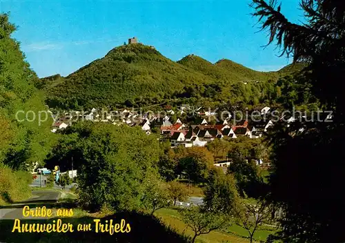 AK / Ansichtskarte Annweiler_Trifels Stadt und Burg Annweiler_Trifels