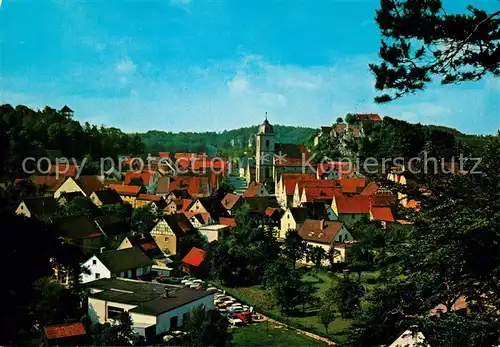 AK / Ansichtskarte Betzenstein Ortsansicht mit Kirche Betzenstein