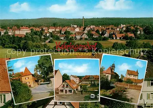 AK / Ansichtskarte Behringersdorf Panorama Ortsmotive mit Kirche Behringersdorf