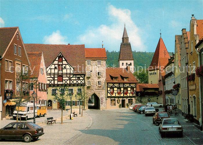AK / Ansichtskarte Berching 1100jaehrige Stadt Pettenkoferplatz
