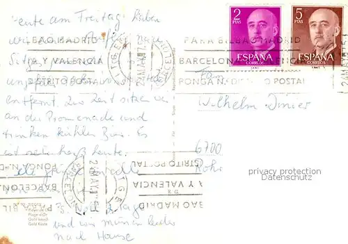 AK / Ansichtskarte Sitges Playa de Oro Sitges