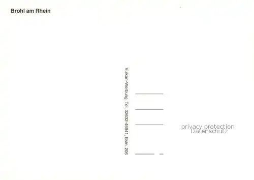 AK / Ansichtskarte Brohl Luetzing Stadtpanorama Kirche Rheintal Park Brohl Luetzing