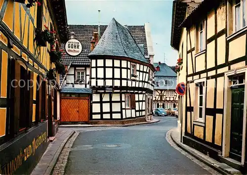 AK / Ansichtskarte Unkel_Rhein Buegeleisenhaus Fachwerkhaus Altstadt Unkel Rhein