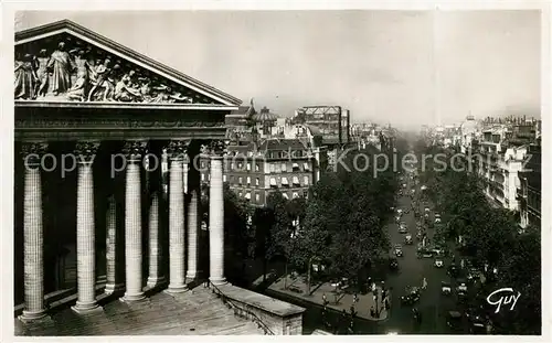 AK / Ansichtskarte Paris Boulevard de la Madeleine Paris