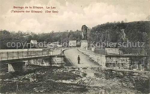 AK / Ansichtskarte La_Gileppe Barrage et Lac La_Gileppe