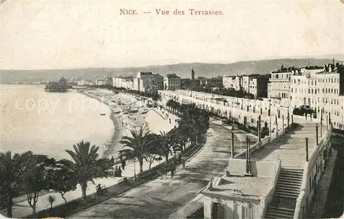 AK / Ansichtskarte Nice_Alpes_Maritimes Vue des Terrasses Nice_Alpes_Maritimes