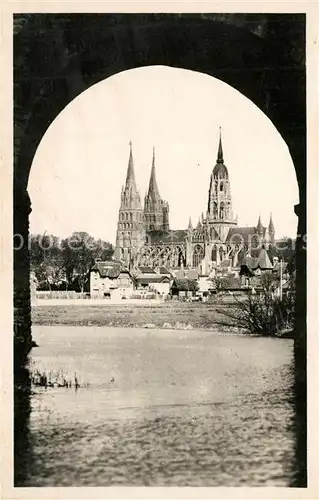 AK / Ansichtskarte Bayeux Cathedrale Bayeux