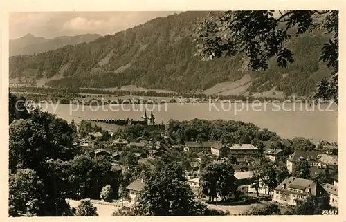 AK / Ansichtskarte Tegernsee Fliegeraufnahme Tegernsee