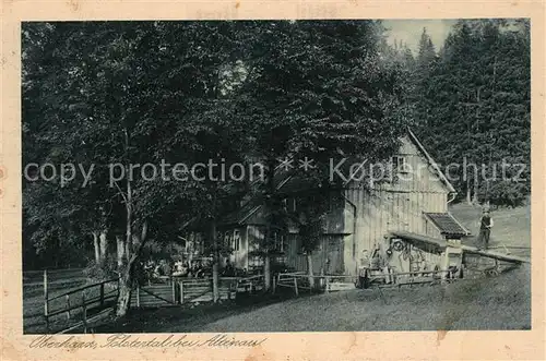 AK / Ansichtskarte Altenau_Harz Polstertal Holzhaus Altenau Harz