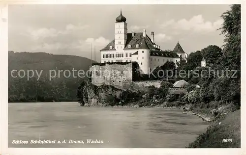 AK / Ansichtskarte Schoenbuehl_Donau Schloss Schoenbuehl Donau