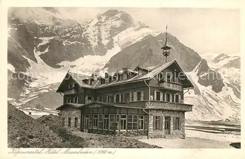 AK / Ansichtskarte Kaprun Kaprunertal Hotel Moserboden Kaprun