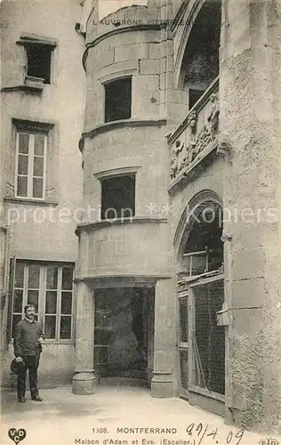 AK / Ansichtskarte Montferrand_Clermont Ferrand Maison Adam und Eve Montferrand