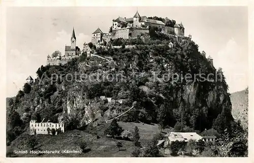 AK / Ansichtskarte Hochosterwitz_Burg Panorama Hochosterwitz_Burg
