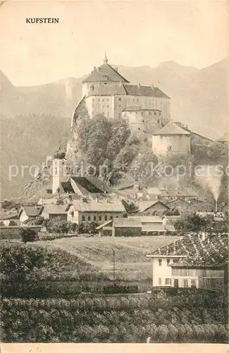 AK / Ansichtskarte Kufstein_Tirol Schloss Kufstein_Tirol
