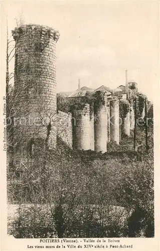 AK / Ansichtskarte Poitiers_Vienne Vallee de la Boivre Poitiers Vienne