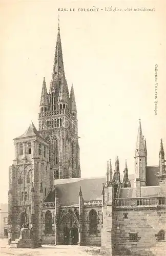 AK / Ansichtskarte Folgoet_Le Eglise cote meridional Folgoet_Le