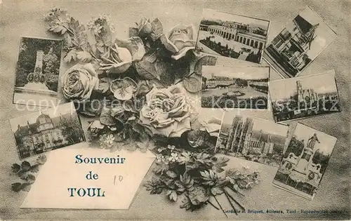 AK / Ansichtskarte Toul_Meurthe et Moselle_Lothringen Stadtansichten Rosen Toul_Meurthe et Moselle