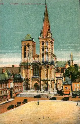 AK / Ansichtskarte Lisieux Cathedrale Sainte Pierre Lisieux