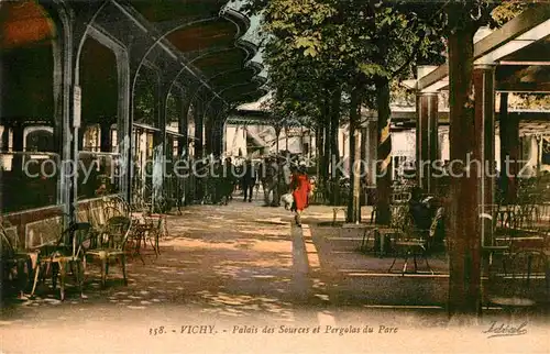 AK / Ansichtskarte Vichy_Allier Palais des Sources Percolas du Parc Vichy Allier
