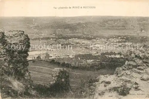 AK / Ansichtskarte Mousson Fliegeraufnahme Pont Mousson