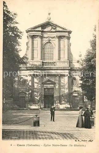 AK / Ansichtskarte Caen Eglise Notre Dame Gloriette Caen