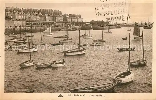 AK / Ansichtskarte Saint Malo_Ille et Vilaine_Bretagne Avant Port Saint Malo_Ille et Vilaine