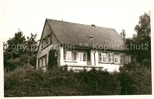 AK / Ansichtskarte St_Goarshausen Kindererholungsheim Jagdhaus St_Goarshausen